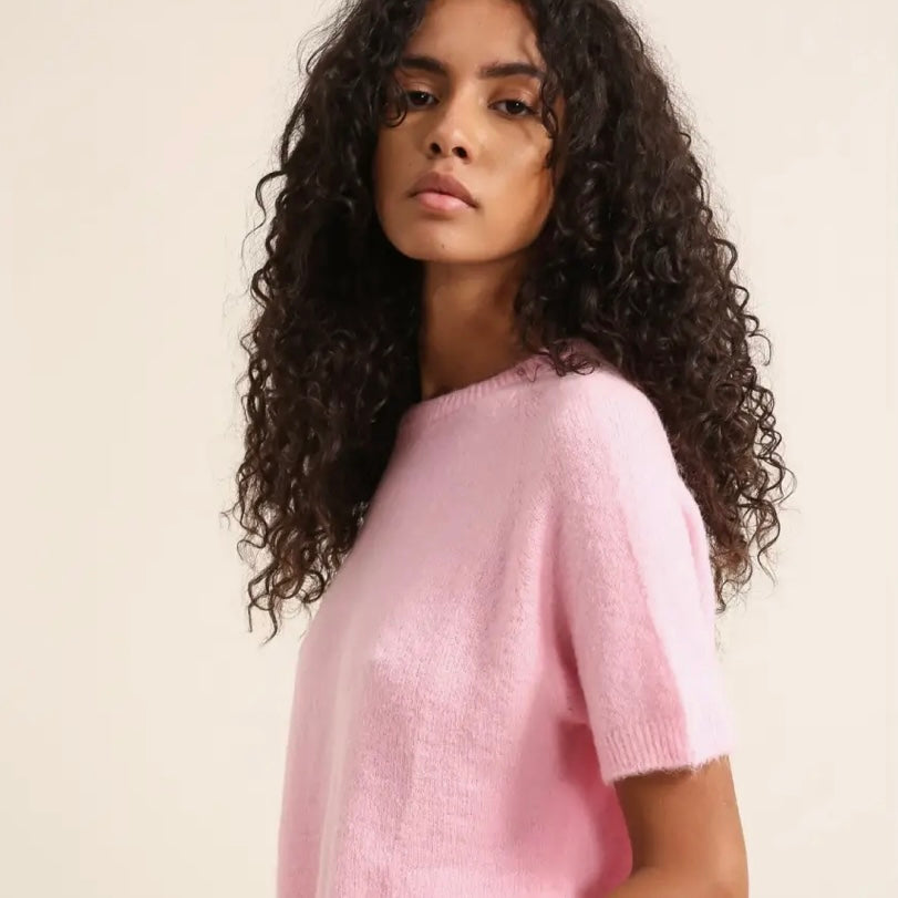 Saskia Alpaca Knit-Blossom