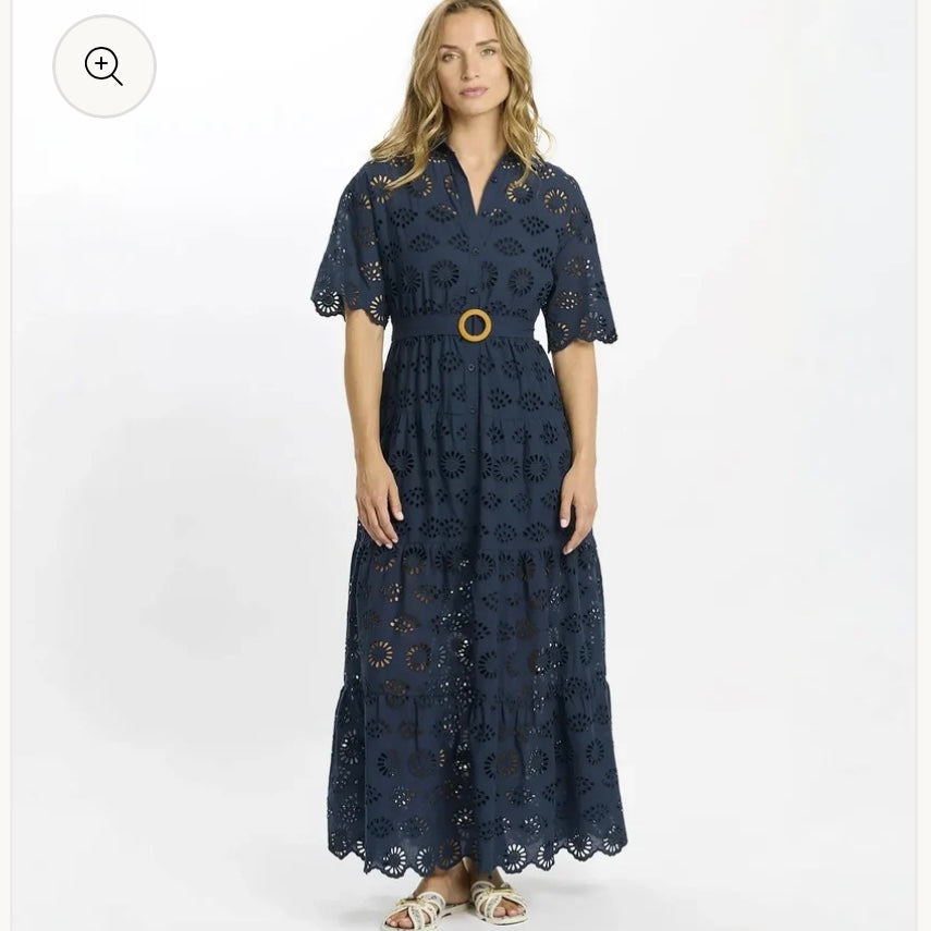 Miss June- Apolline Dress Navy