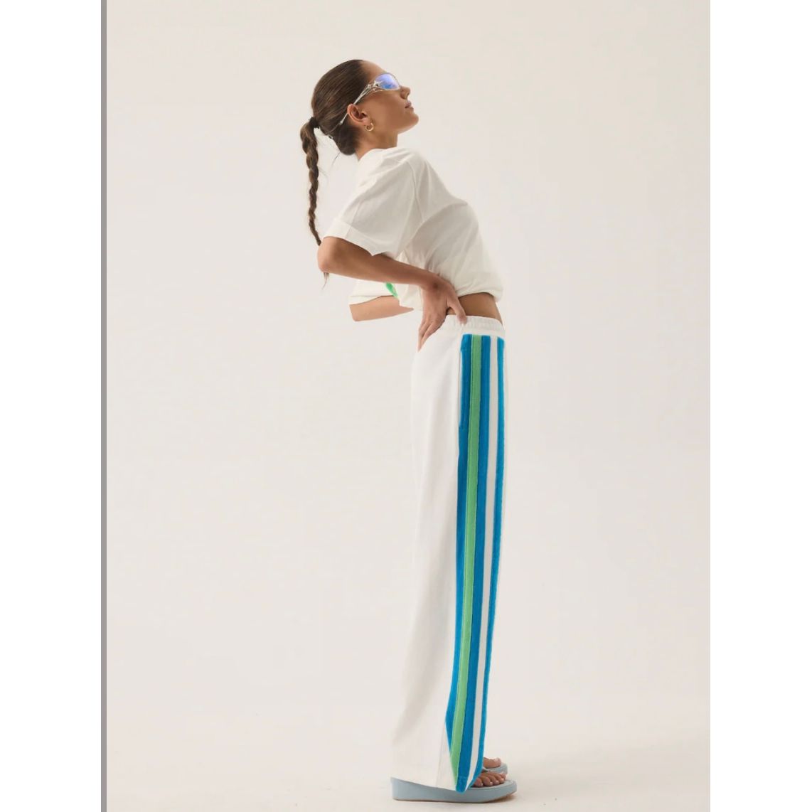 VACATION SPORTY PANT SNOW-ARAMINTA JAMES
