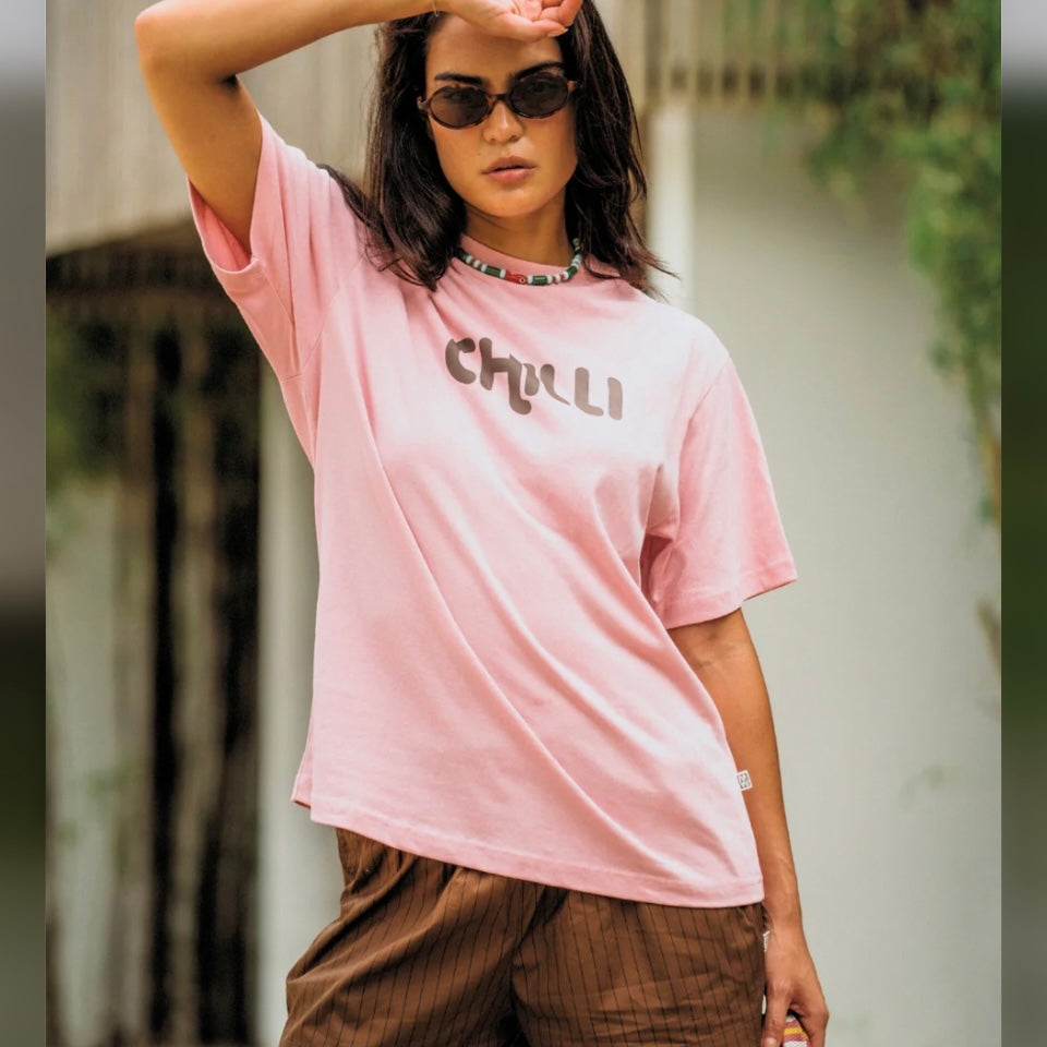CHILLI TEE- CANDY PINK