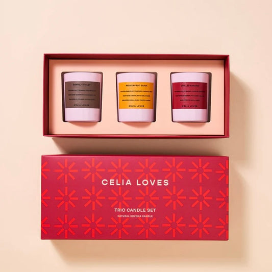 European Holiday - Trio Candle Set