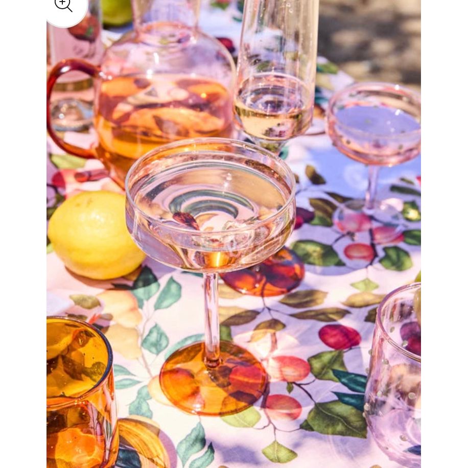 The Marshmallow And Marmalade Margarita Glass 2P Set-Kip & Co