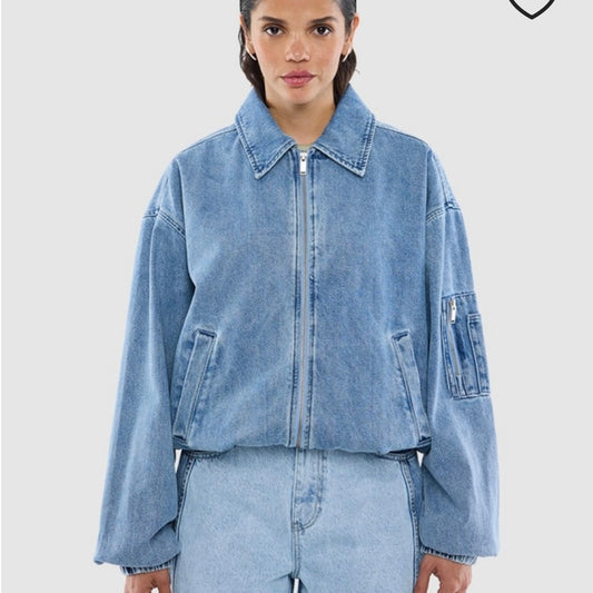 Ena Pelly- Harlow Denim Bomber