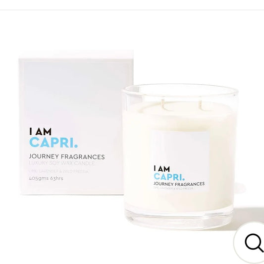 I AM Capri Candle.