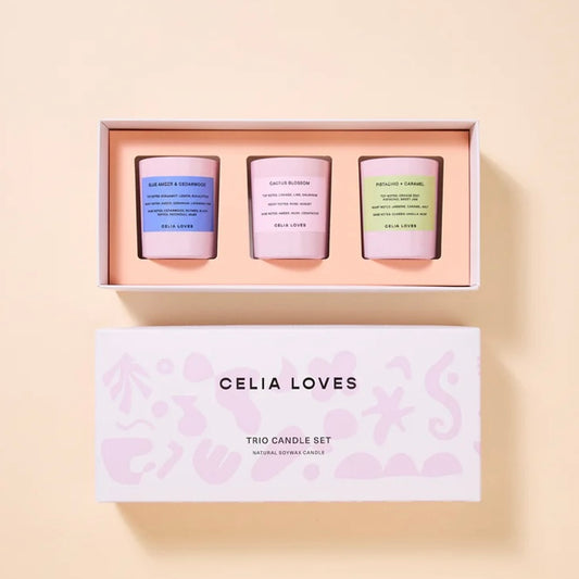 Celia Loves-La Fiesta - Trio Candle Set