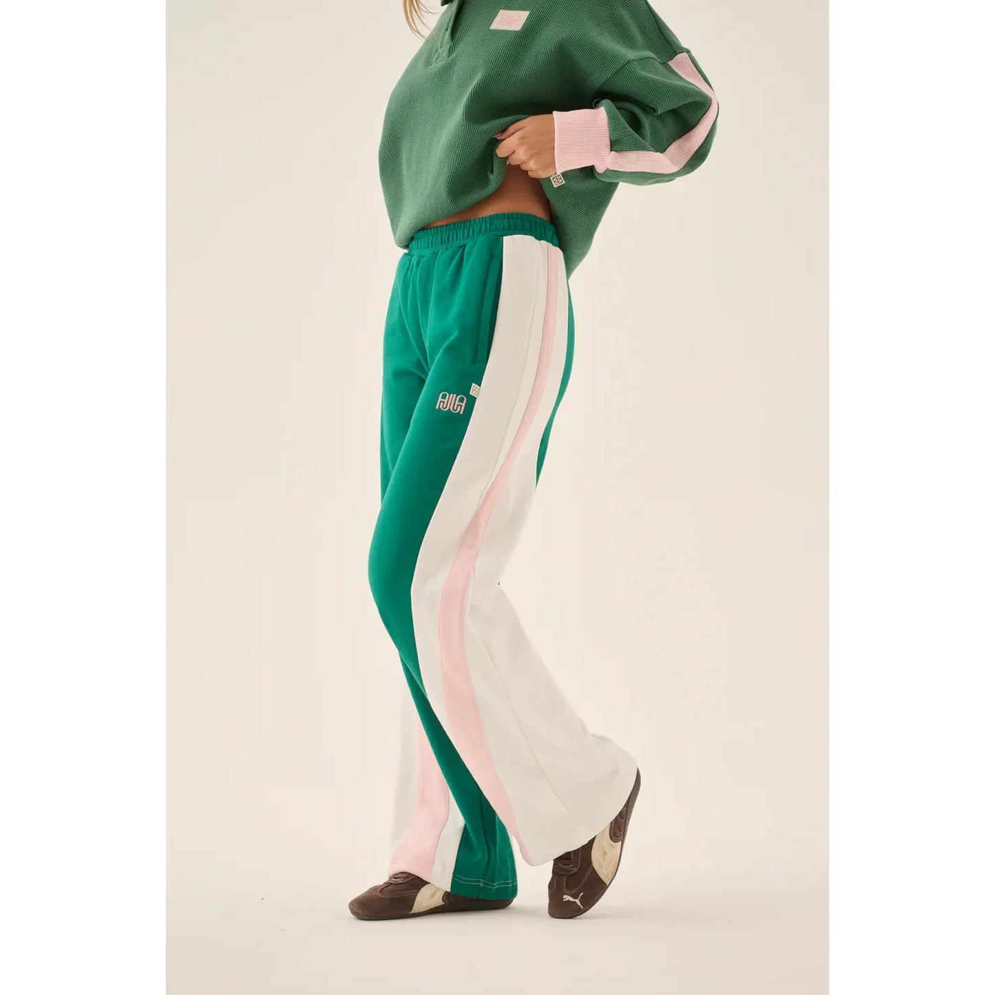MALLORCA TRACKPANT-SEA GREEN