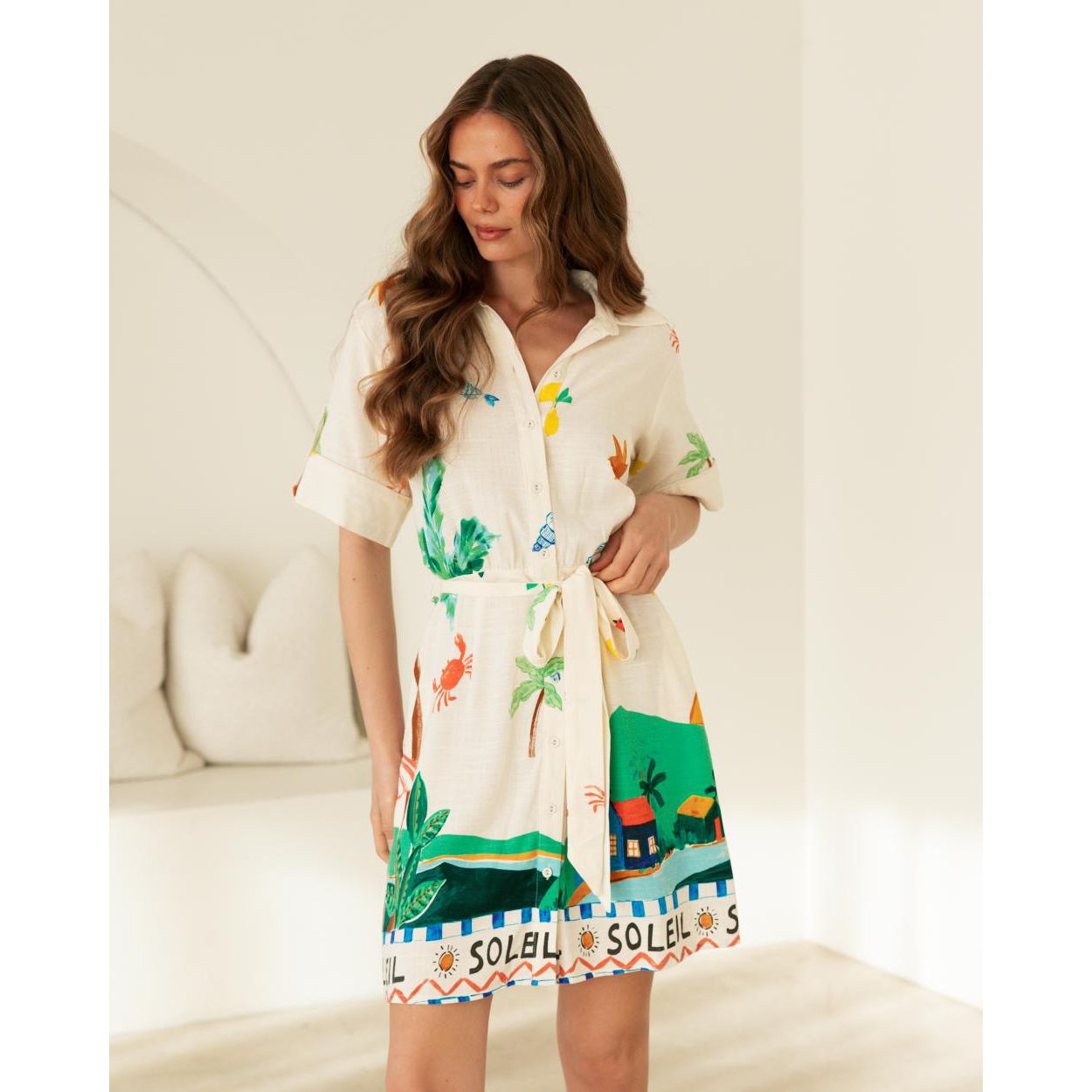 Soliel Dress -Multi