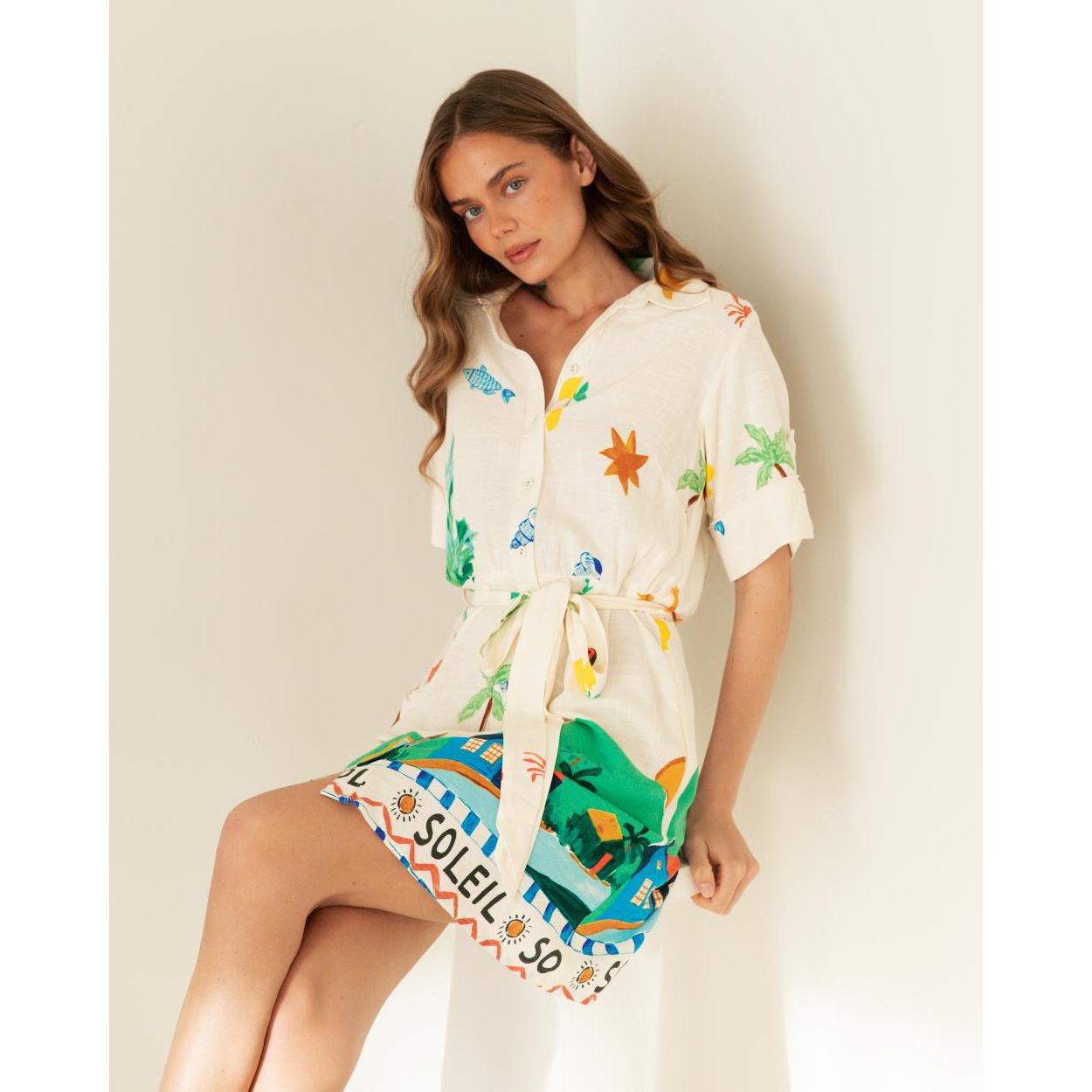 Soliel Dress -Multi