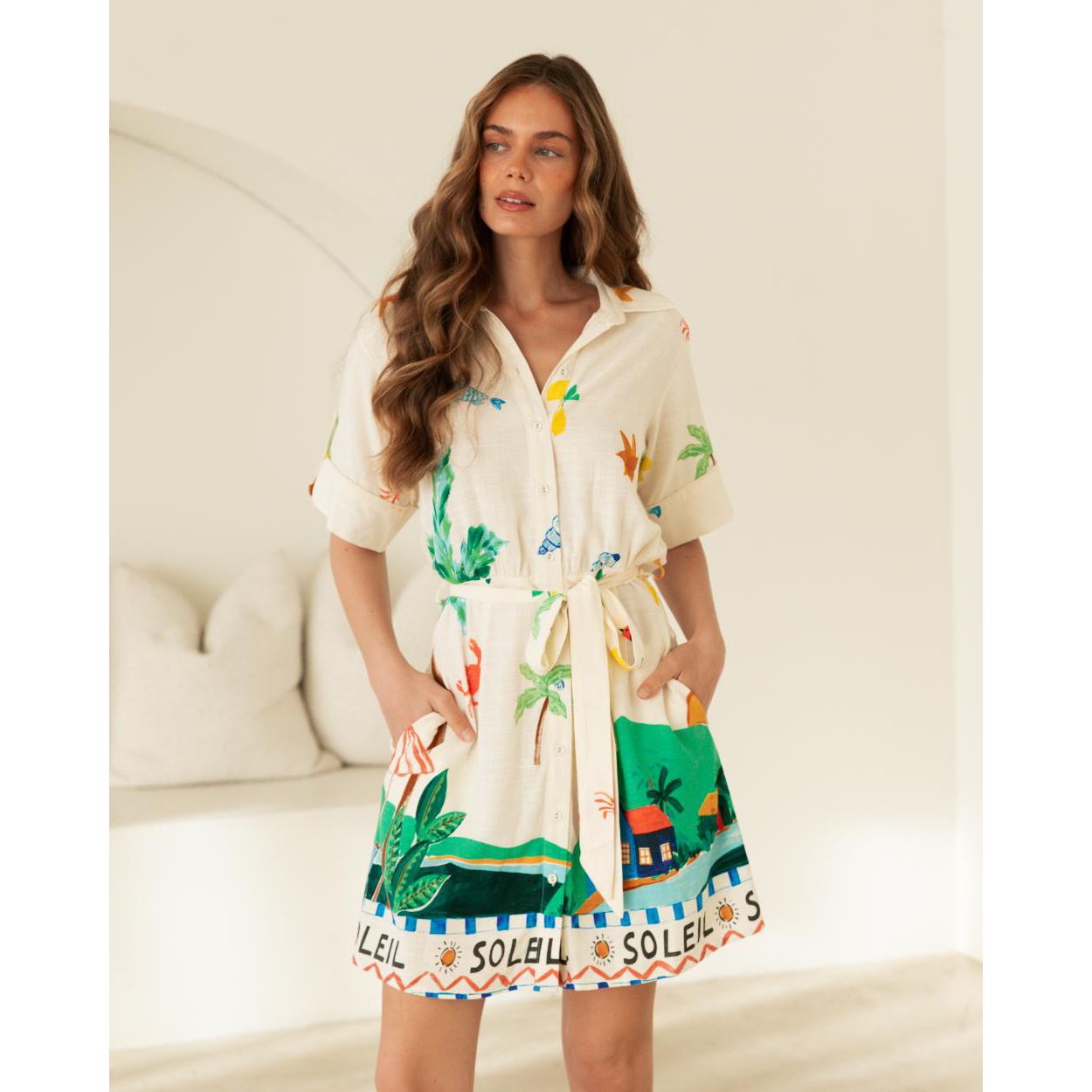 Soliel Dress -Multi