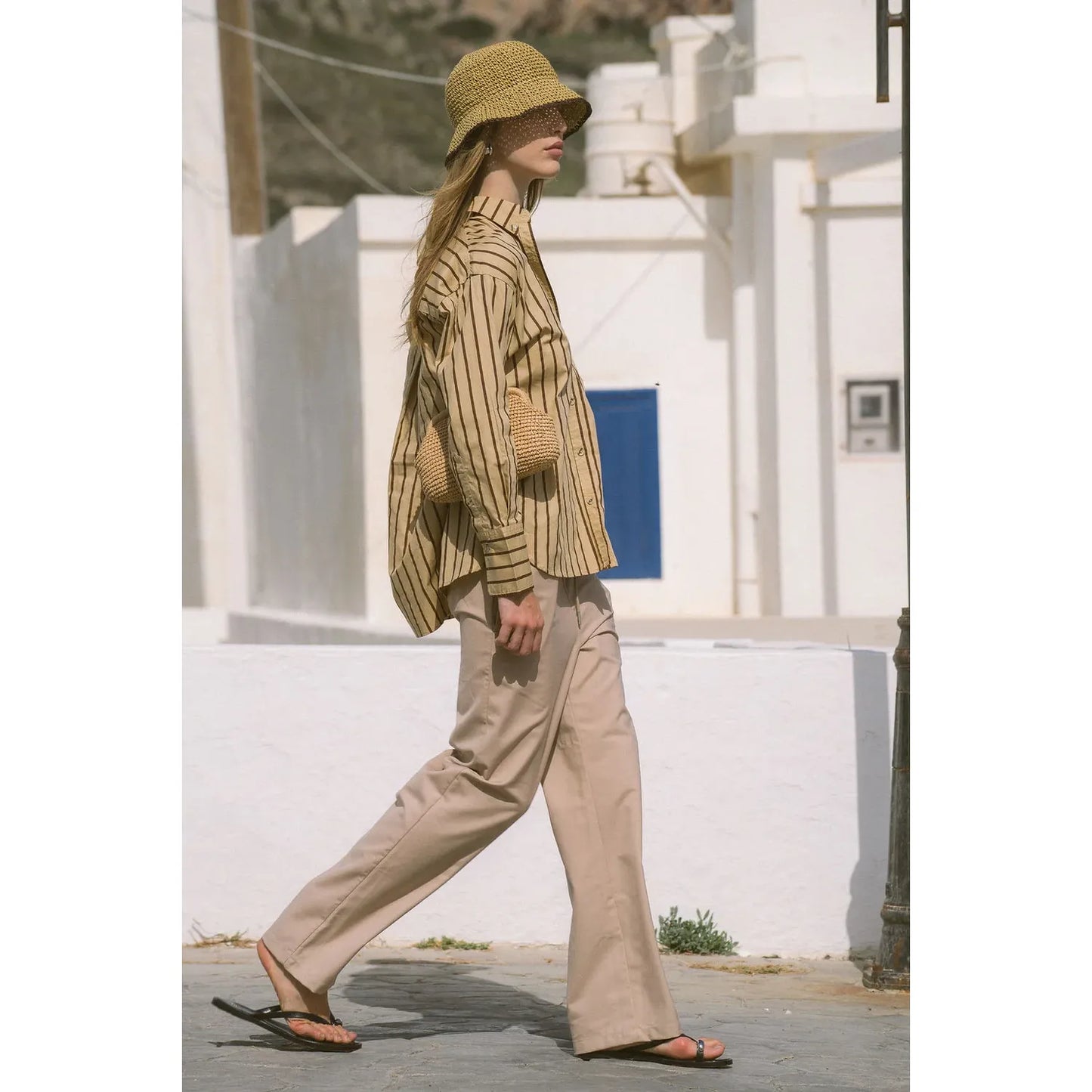 AJ Twill Pant-Beige