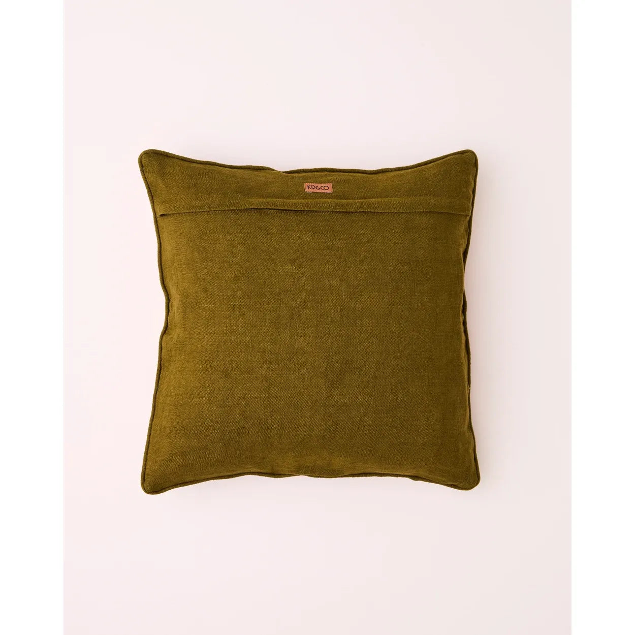 WARM FLORAL BREEZE EMBROIDERED CUSHION
