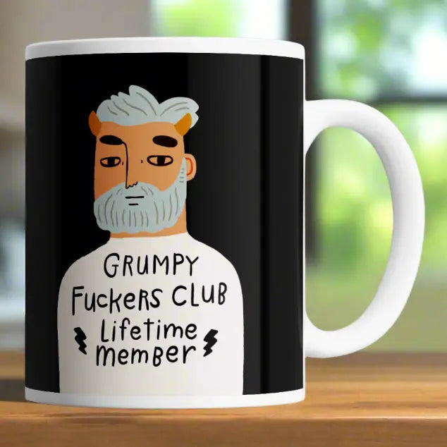 Grumpy Bastards Club - Lifetime Member Grumpy Bastard Mug