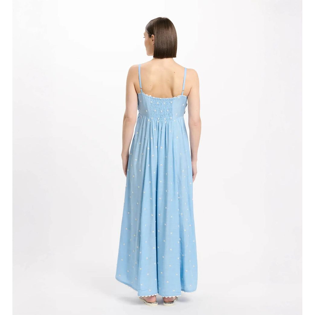 The Kahina Dress Miss June Paris-Blue