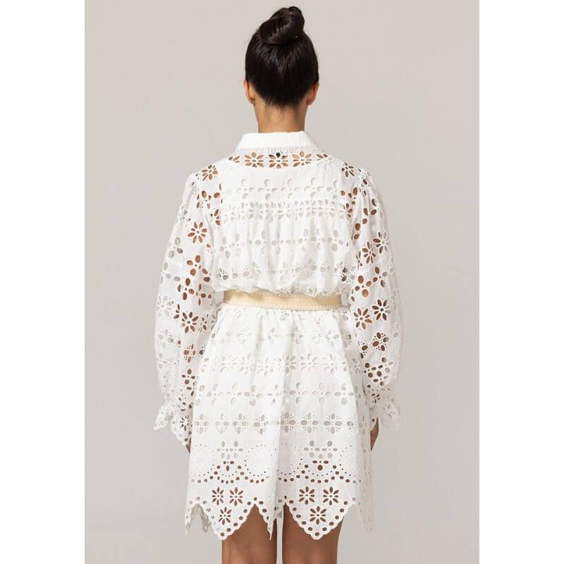 Sloane Midi Dress Dress - Miss June - White