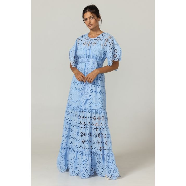 Miss June Paris ~ Sable Dress -Lavender