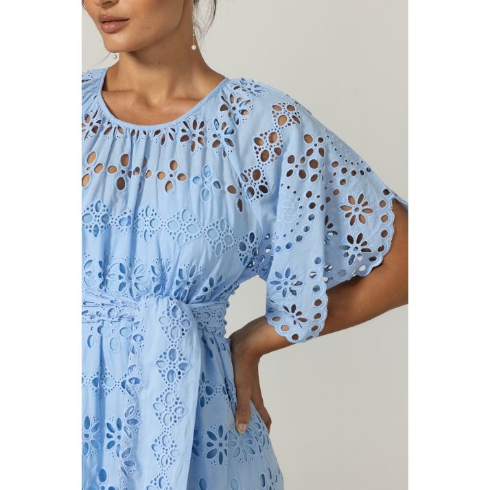 Miss June Paris ~ Sable Dress -Lavender