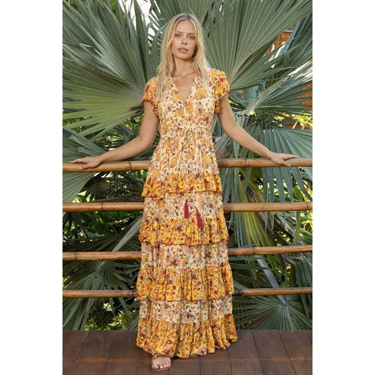 Miss June Raya Dress - Sunshine