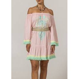 Miss June Azra Dress - Petal