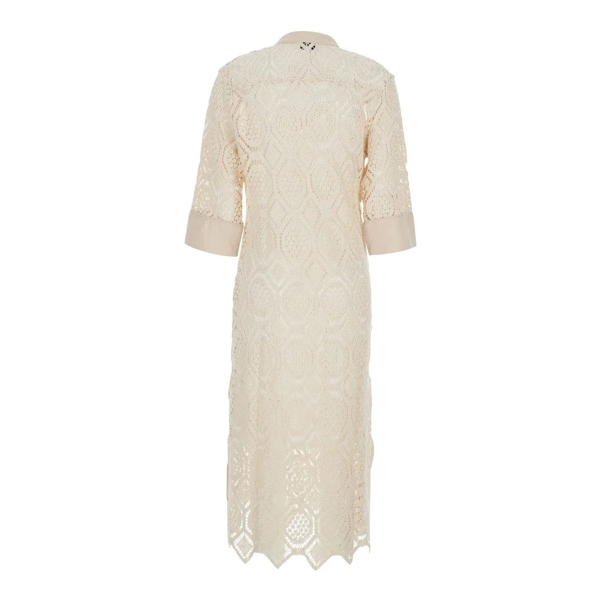 Miss June -Baley Knitted Dress- Beige