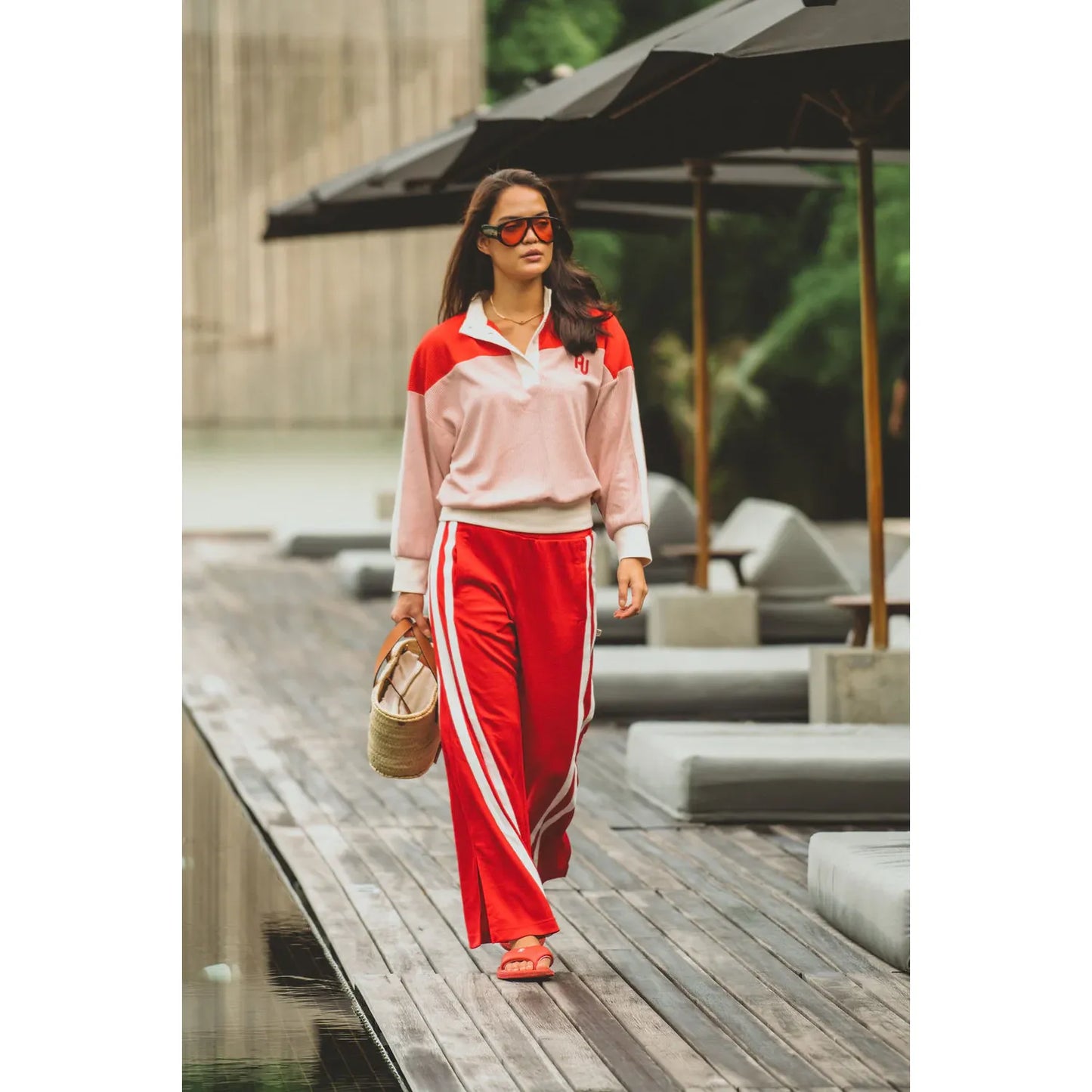 1996 TRACKSIDE PANT POPPY RED