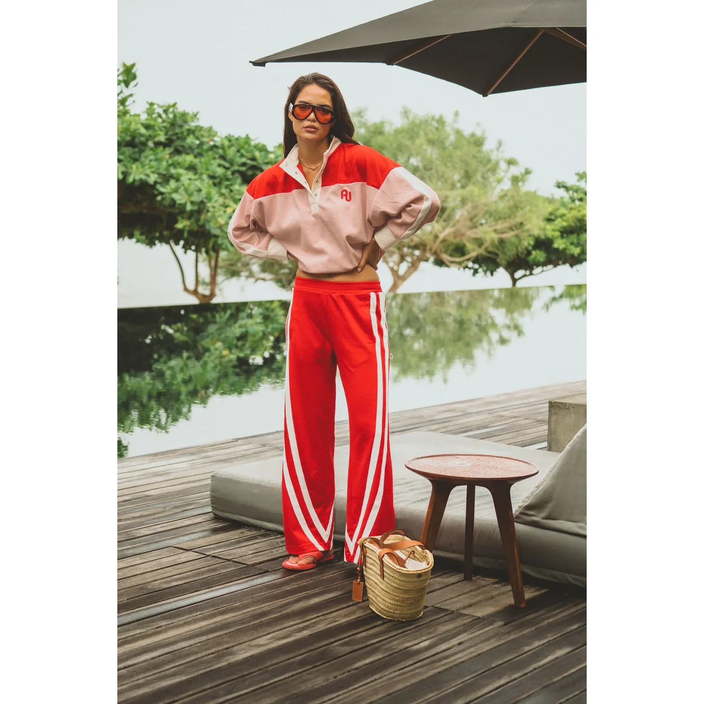 1996 TRACKSIDE PANT POPPY RED