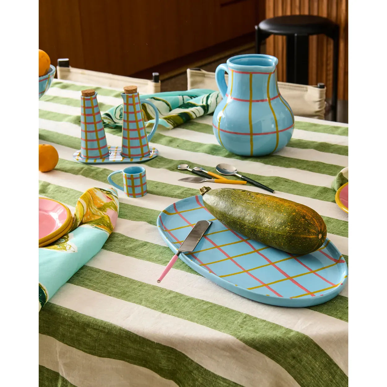 CALLAWAY TARTAN PLATTER