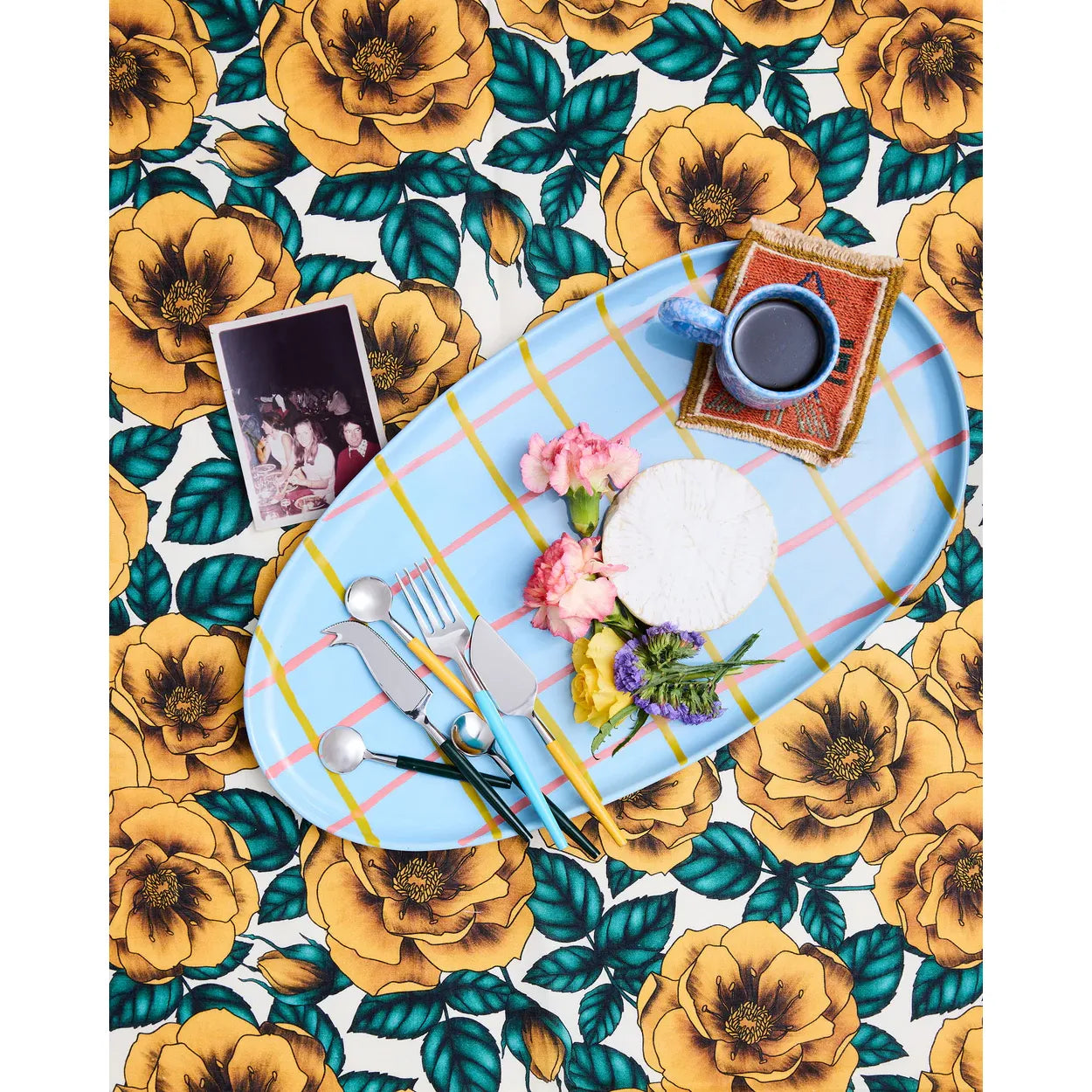 CALLAWAY TARTAN PLATTER