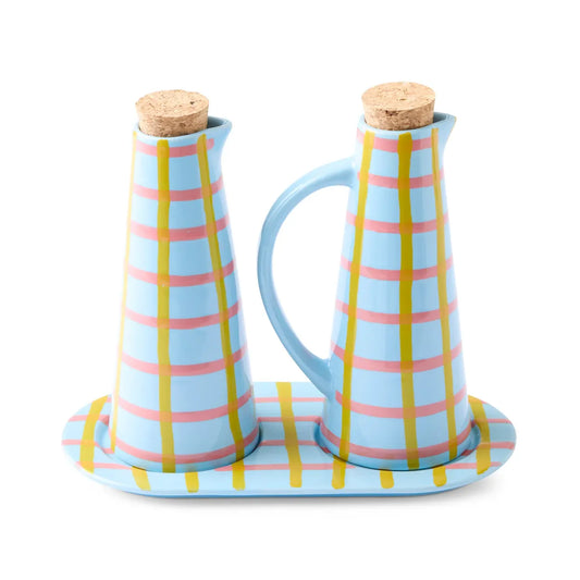 CALLAWAY TARTAN OIL AND VINEGAR SET