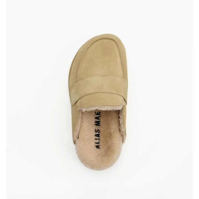 ALIAS MAE BURKELY DUNE/SUEDE SHEARLING