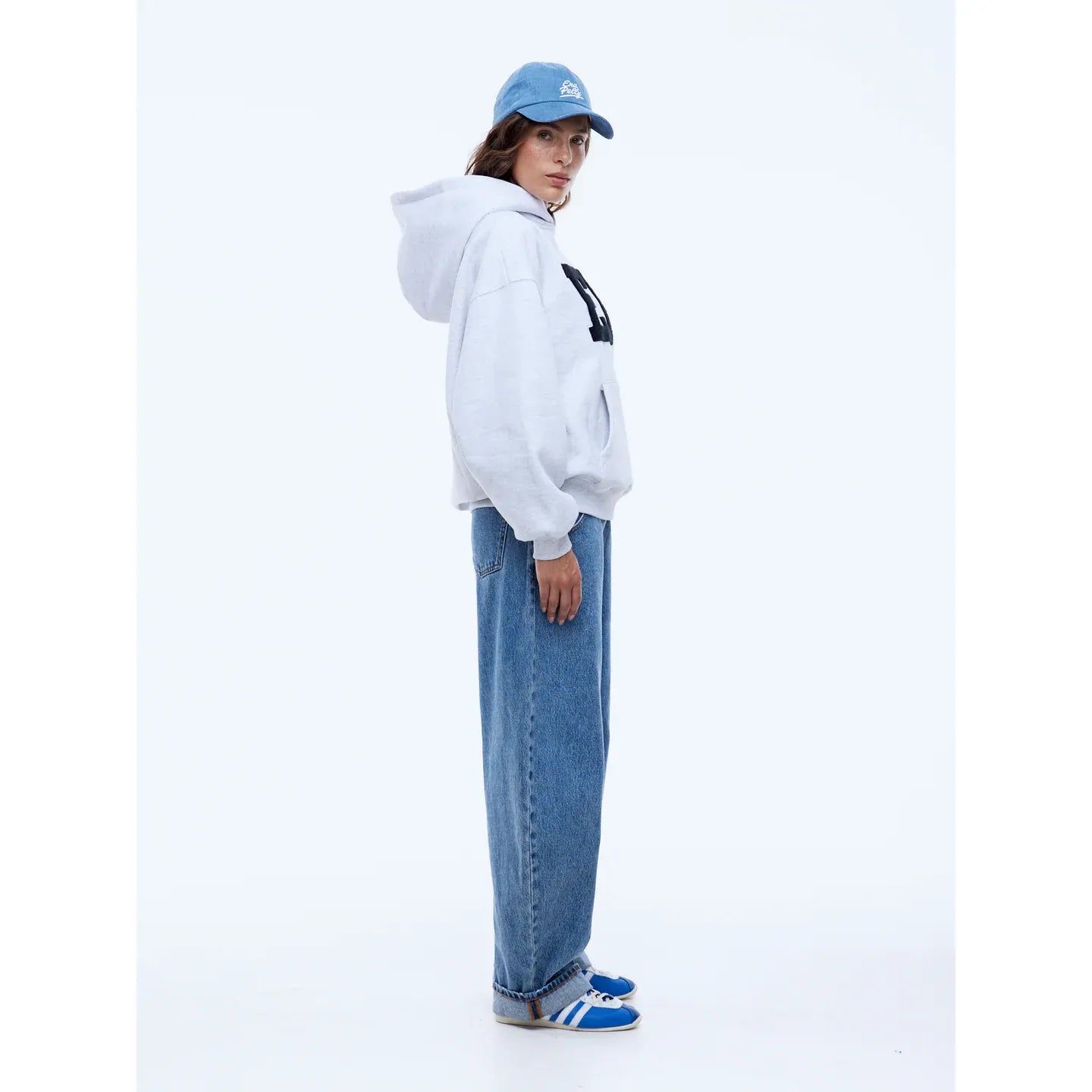 Ena Pelly-EP Hoodie-White Marle
