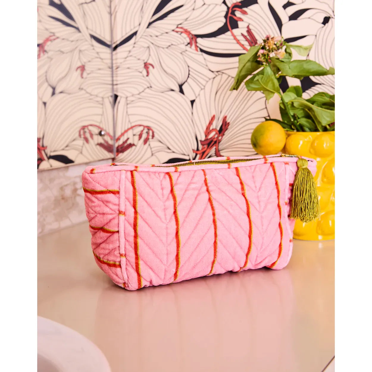 Kip & Co - Wategos Soiree Stripe Toiletry Bag