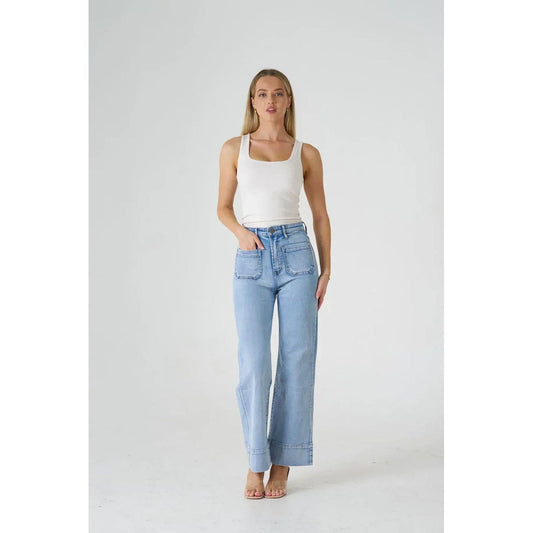 Rio Front Pocket Jean -Beach Blue