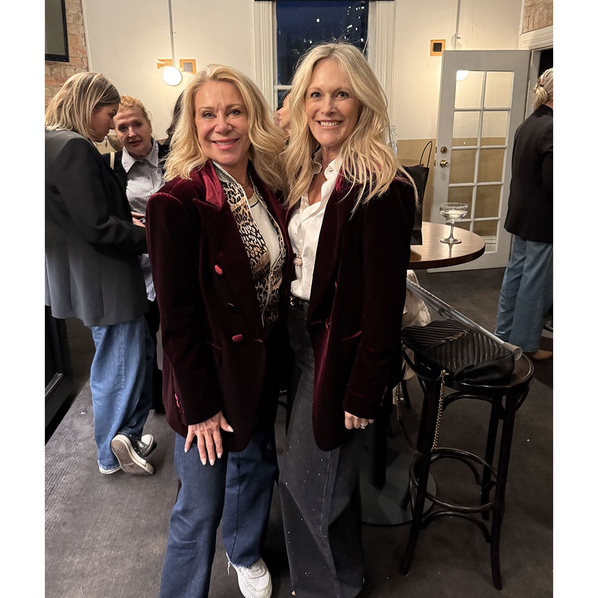 Velvet Double Breasted Blazer –Plum-PRE ORDER END OF JUNE