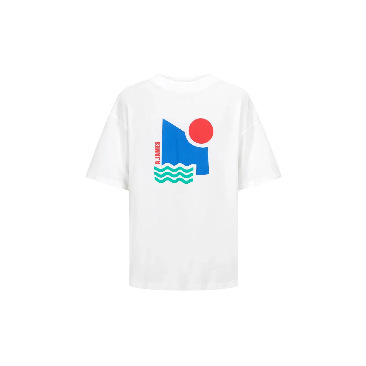 AJ SUN OVERSIZED TEE-WARM WHITE