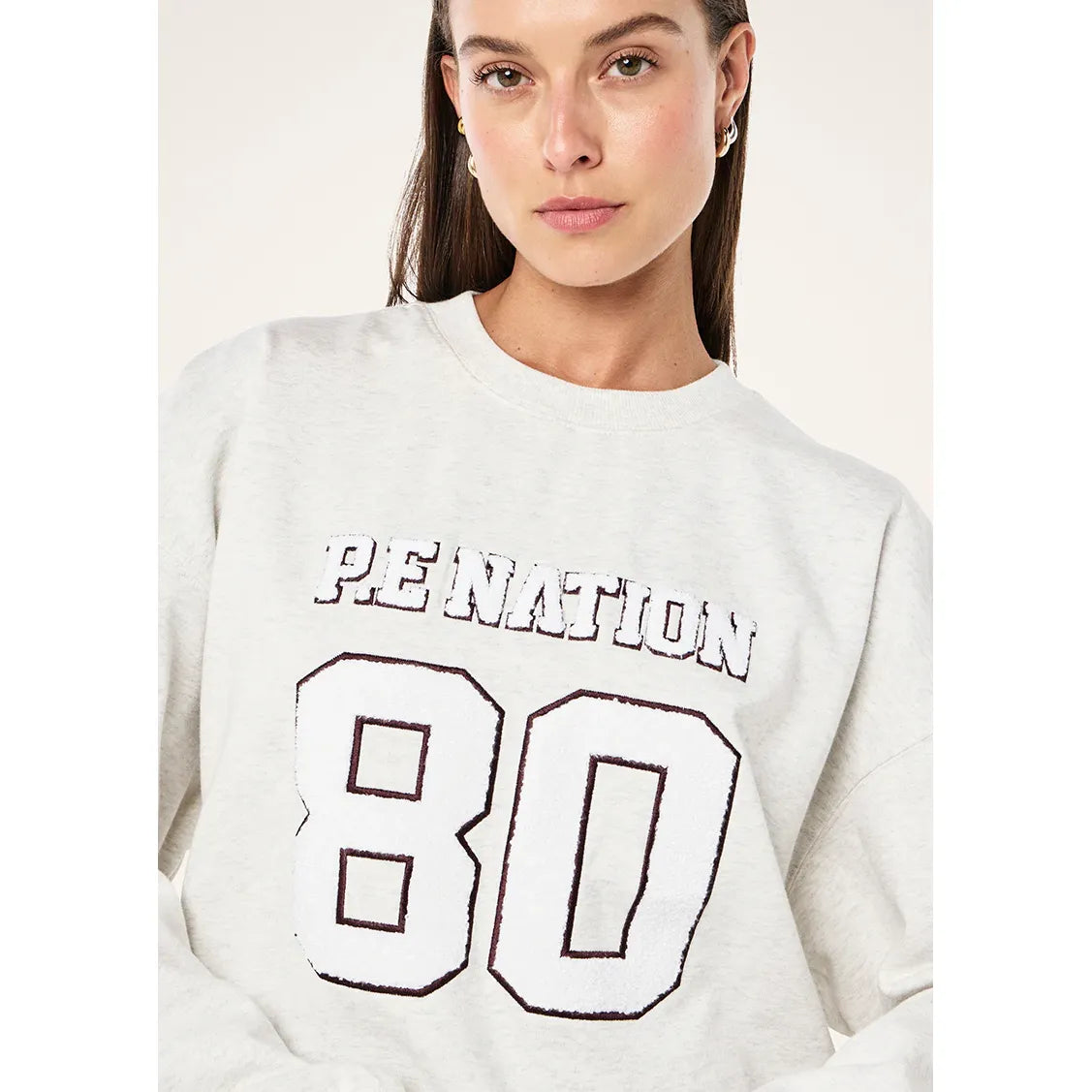 PE Nation -Elysian 2.0 Sweat In Snow Marle