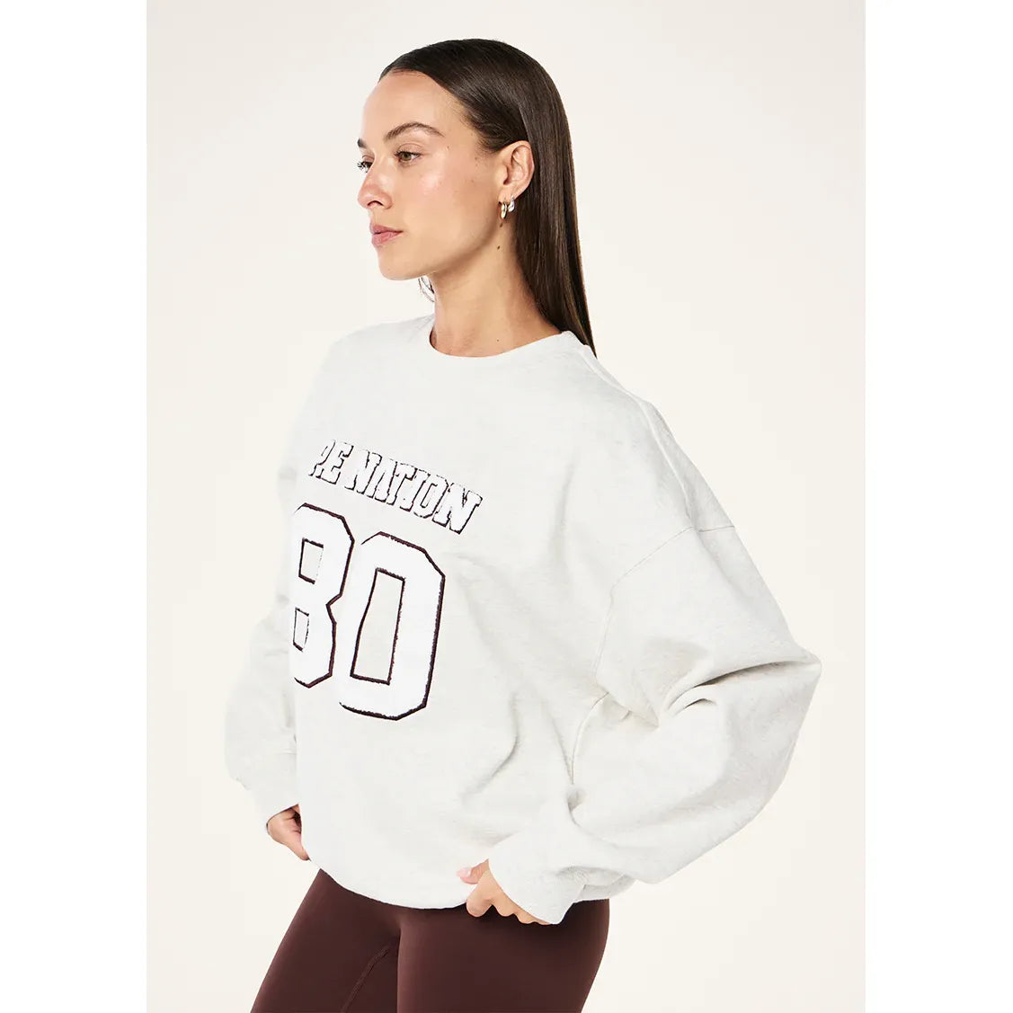 PE Nation -Elysian 2.0 Sweat In Snow Marle