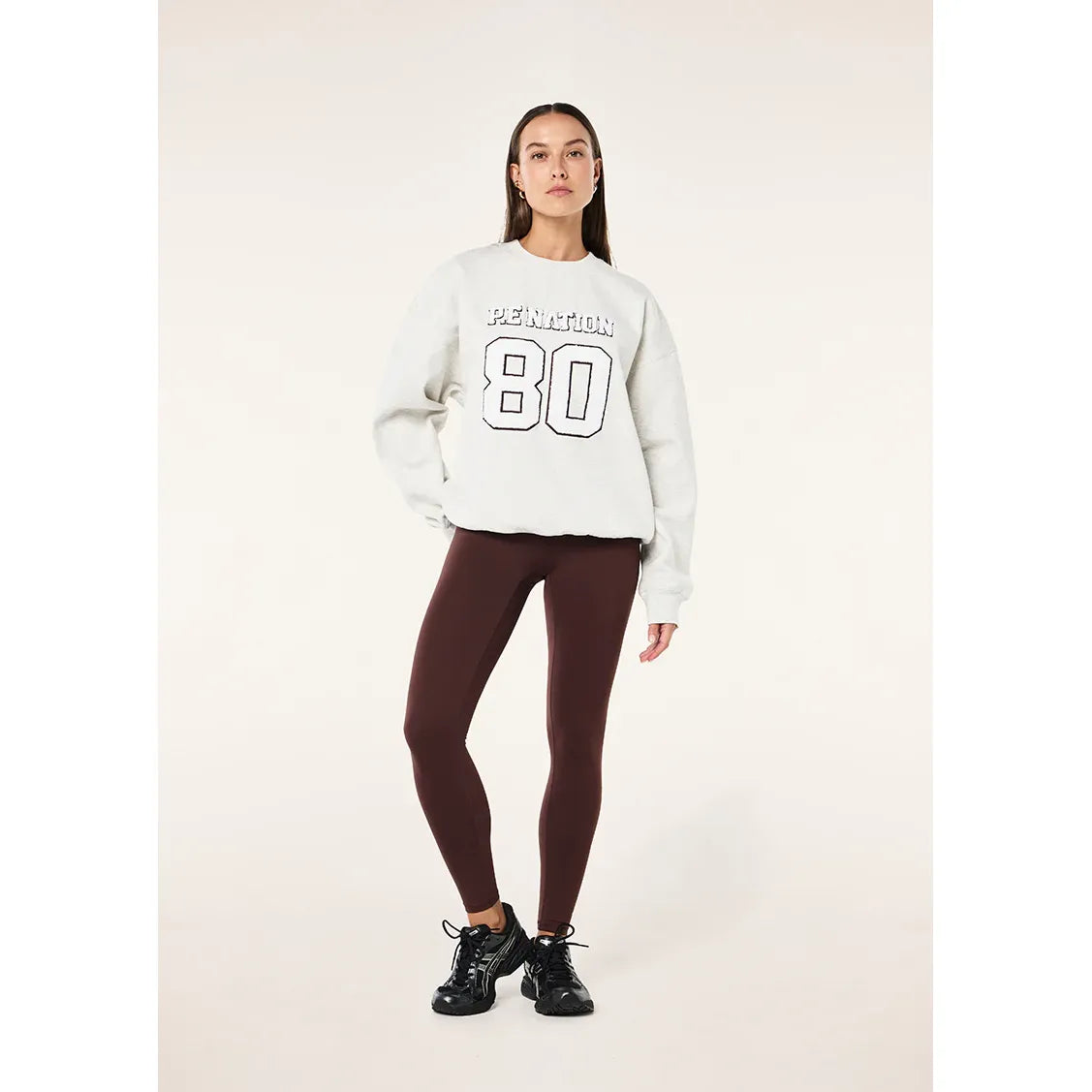 PE Nation -Elysian 2.0 Sweat In Snow Marle