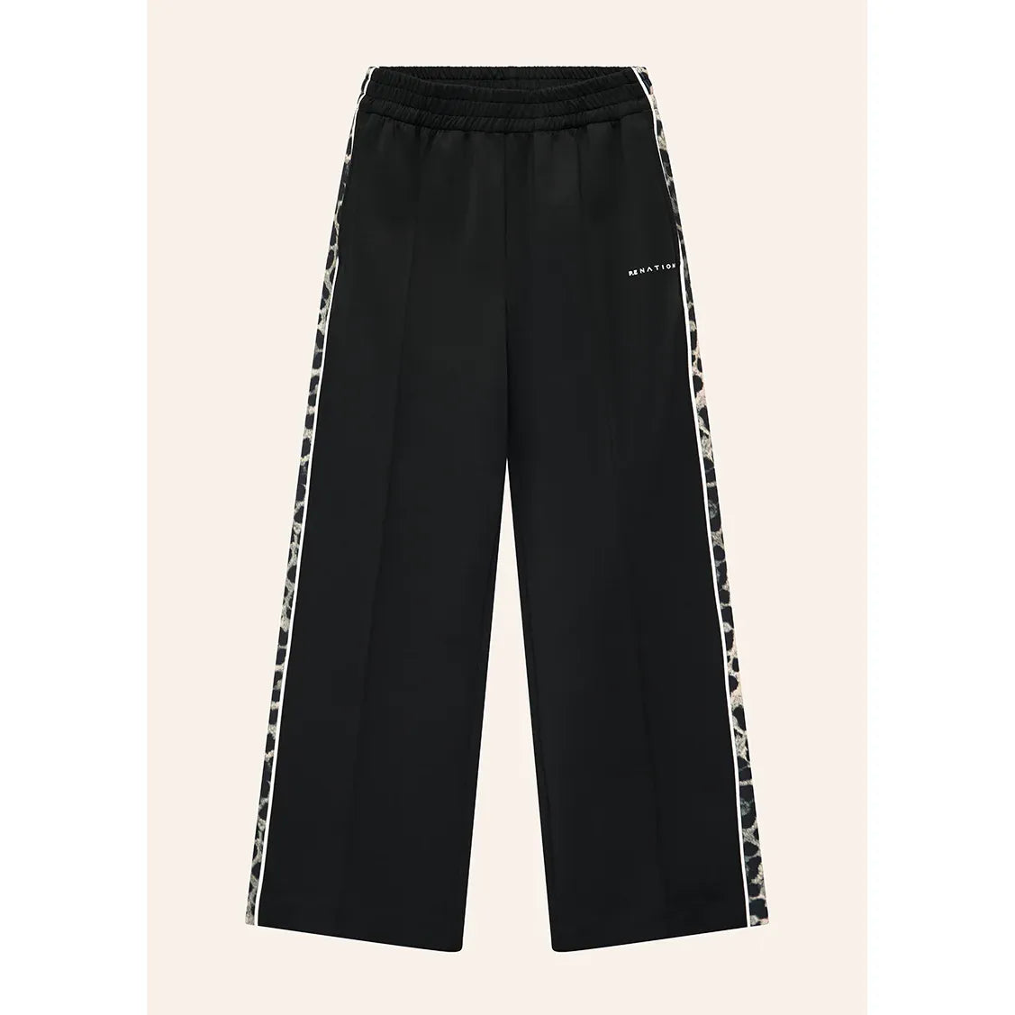 PE Nation-Man Down Track Pant In Black & Leopard