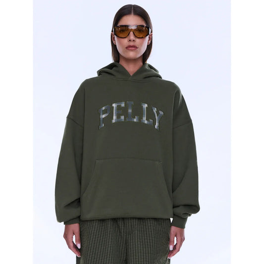 Ena Pelly - Cassie Oversized Hoodie-Washed Olive