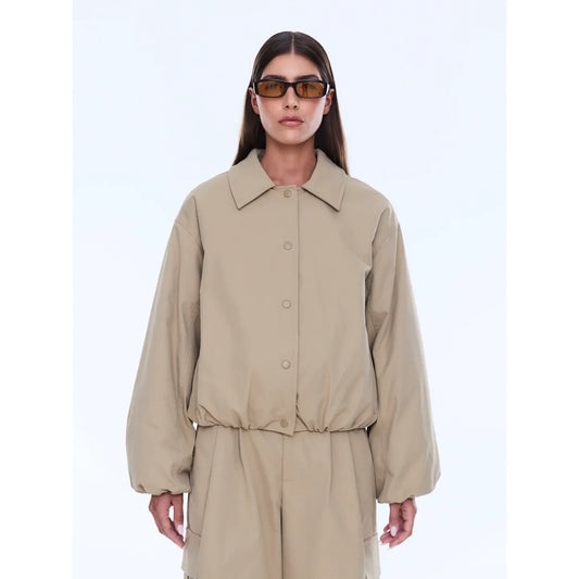 Ena Pelly - Nora Bomber Jacket- Sand