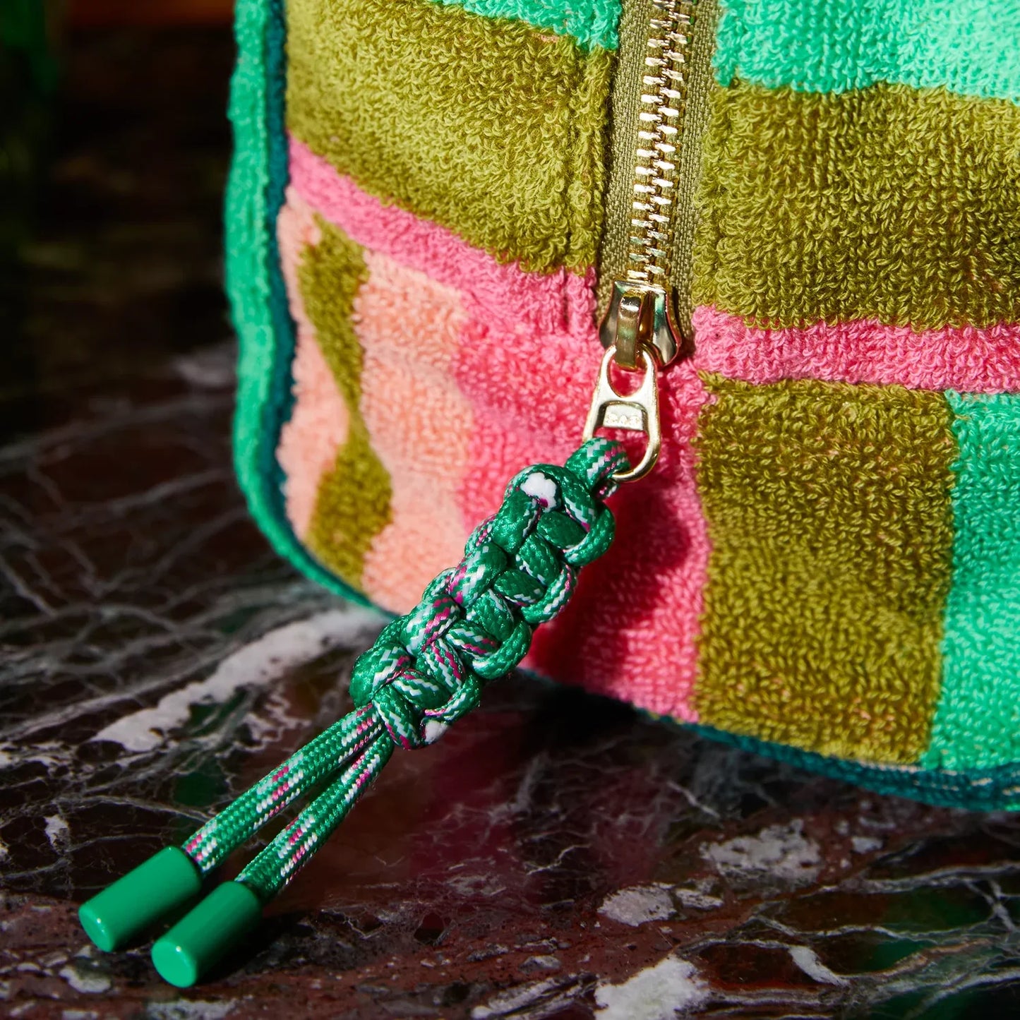 Nicolette Terry Pouch Juniper-Sage & Clare