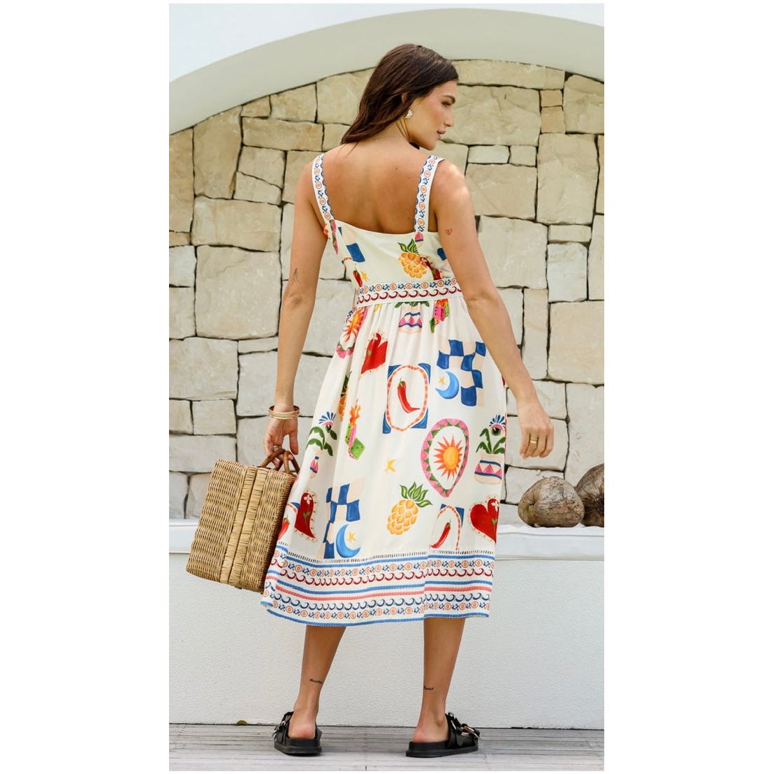 RAVELLO DRESS-MULTI