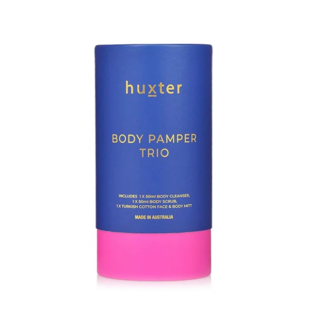 Body Pamper Trio | Cobalt Blue with Fuchsia