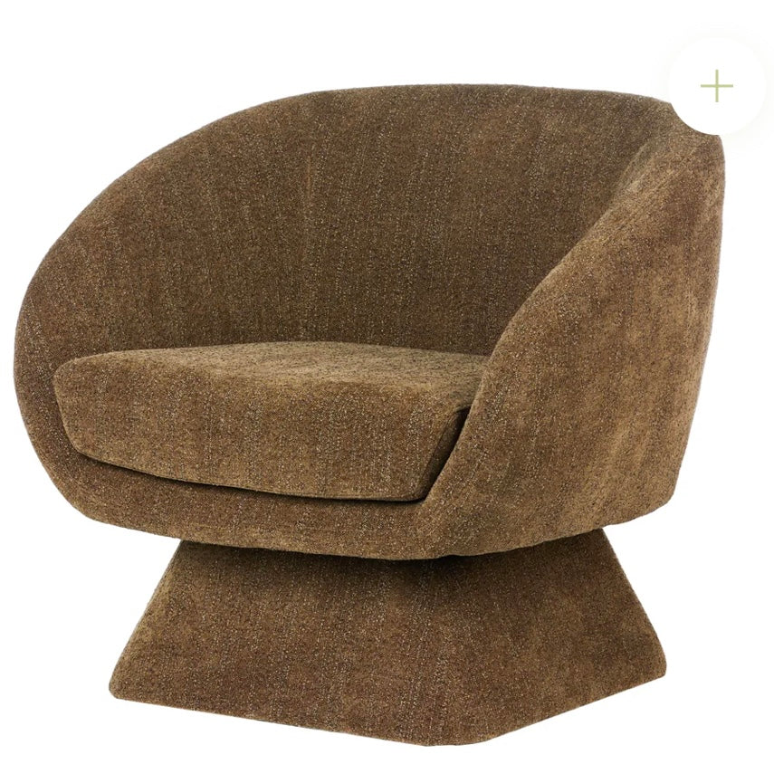 Marlon Swivel Chair - Green