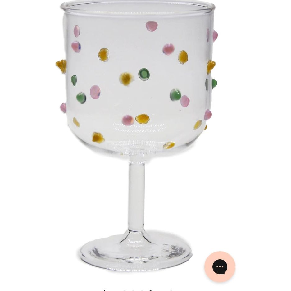 SMARTIE PARTIE WINE GLASS 2P SET