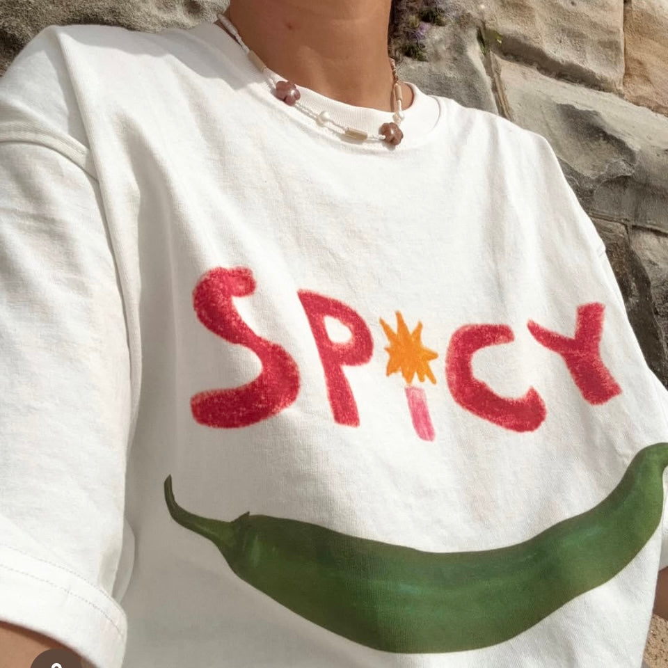 Maku The Label-Spicy T-Shirt-White