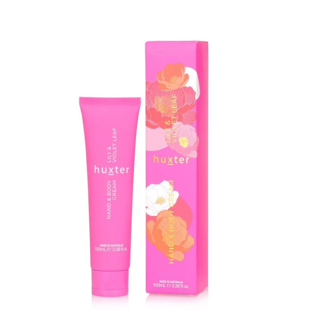 Hand & Body Cream 100ml | Lily & Violet Leaf