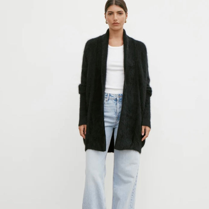 Sophia Cashmere Cardigan -Black