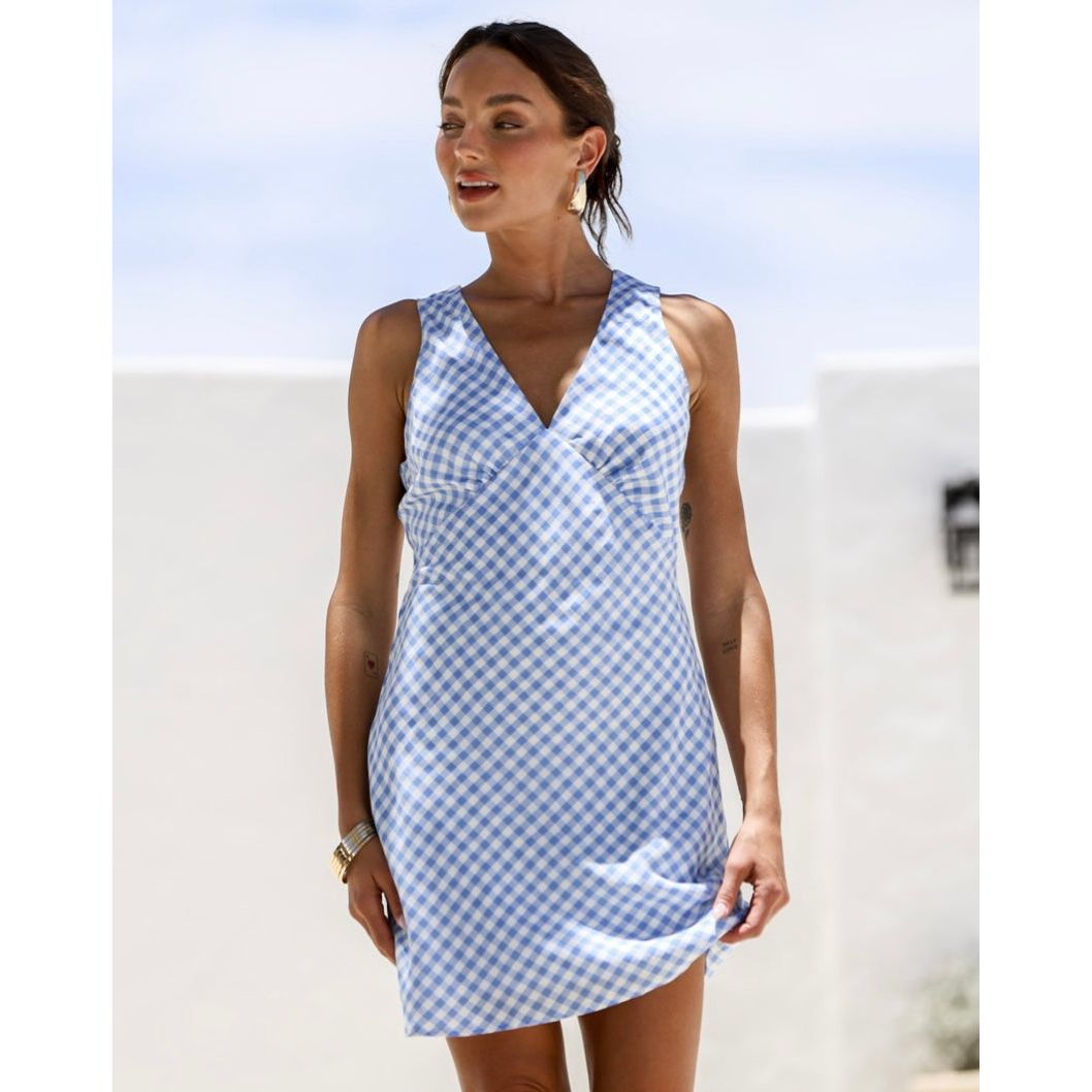 Sonny Gingham Dress-