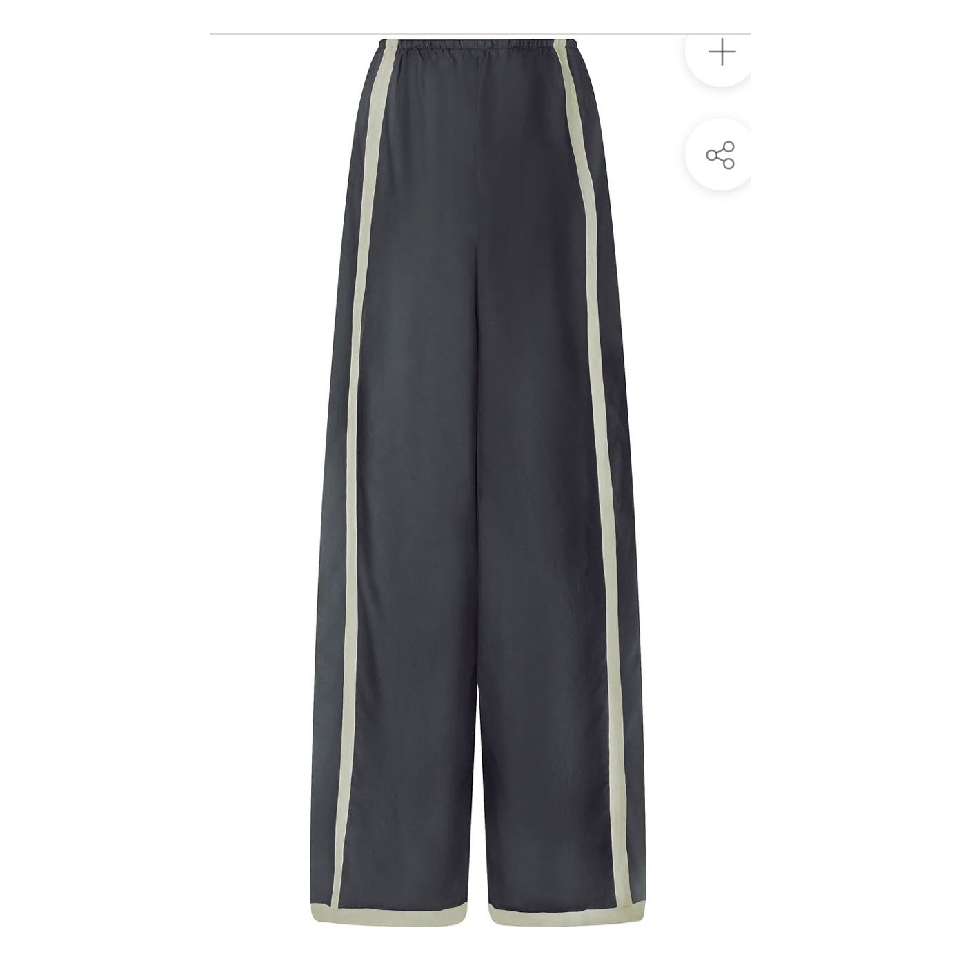 DEL MAR PANT CHARCOAL-ARAMINTA JAMES